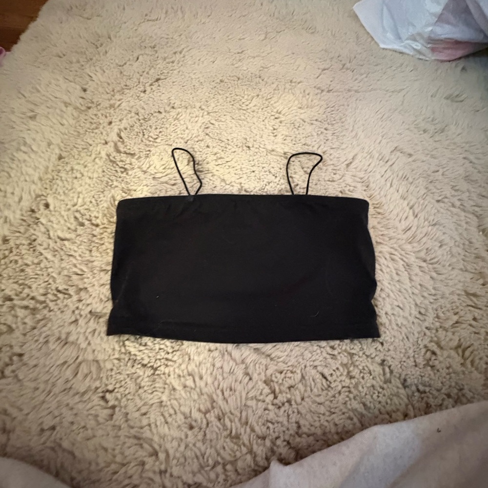 Black Crop Top
